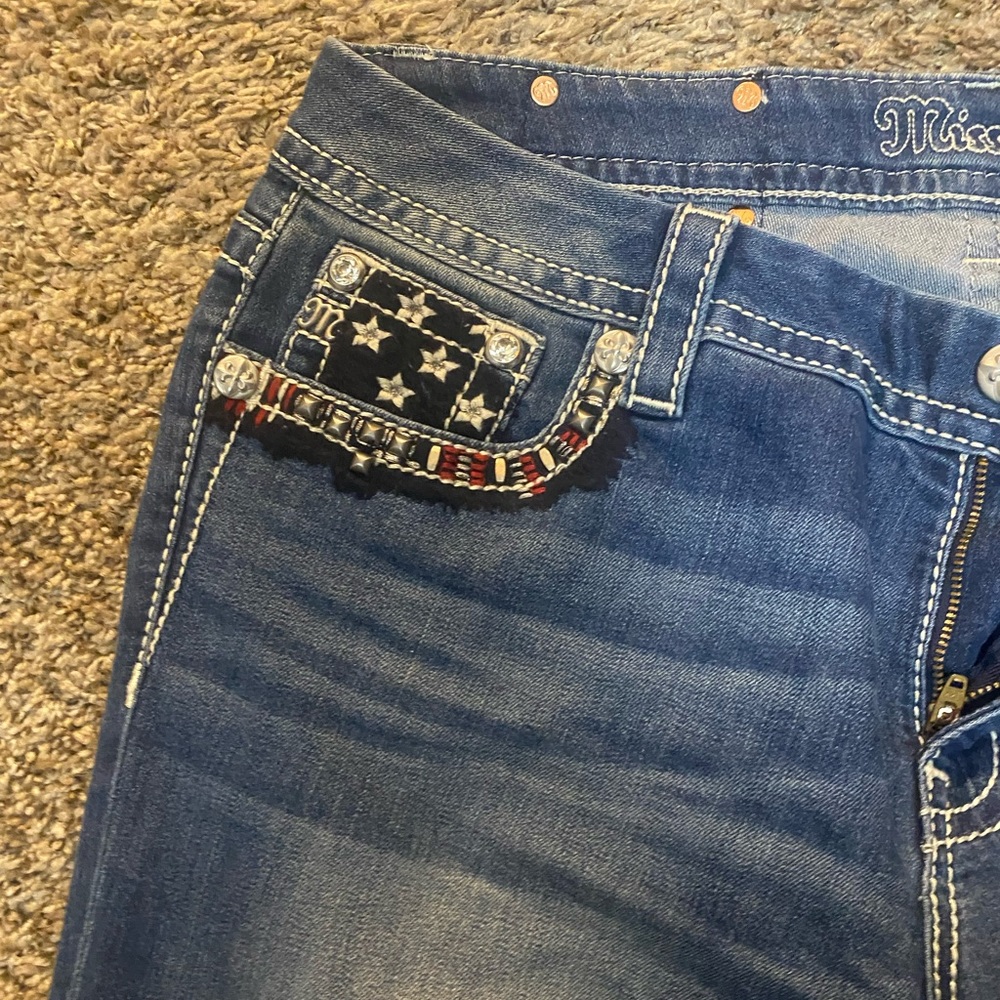 Miss Me Jeans size 30 easy crop